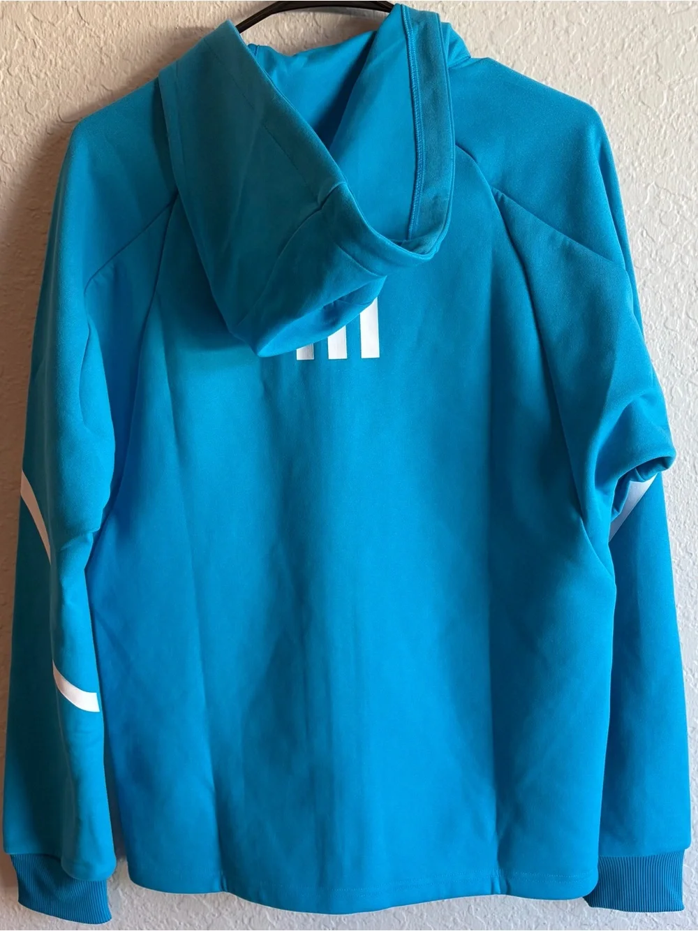Charlotte FC adidas Anthem Travel Full Zip Hoodie Jacket - Mens’s Small MLS NWT